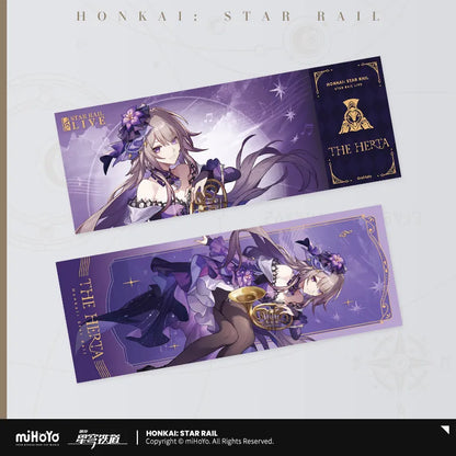 Honkai:Star Rail LIVE 2025 Laser Collectible Ticket