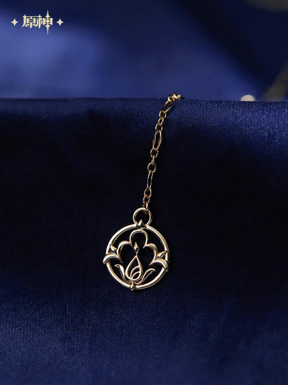 Genshin Impact Theme Impression Furina Brooch Set
