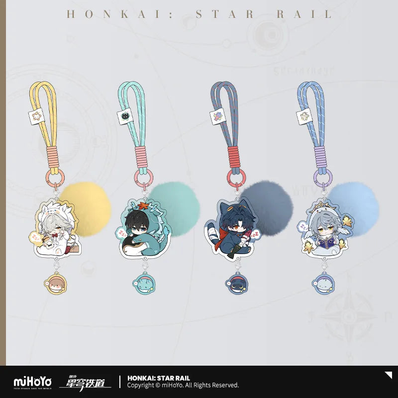 Honkai:Star Rail Boys Dorm Series Acrylic Pendant