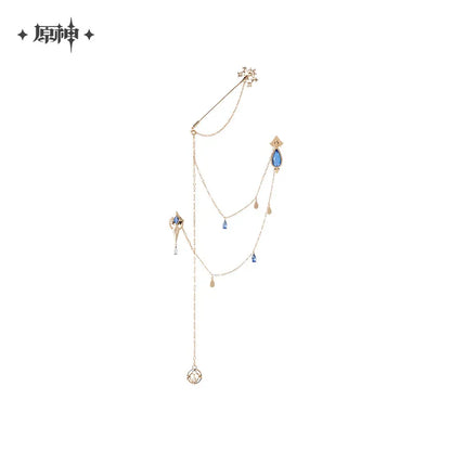 Genshin Impact Theme Impression Furina Brooch Set