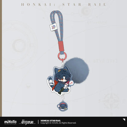 Honkai:Star Rail Boys Dorm Series Acrylic Pendant
