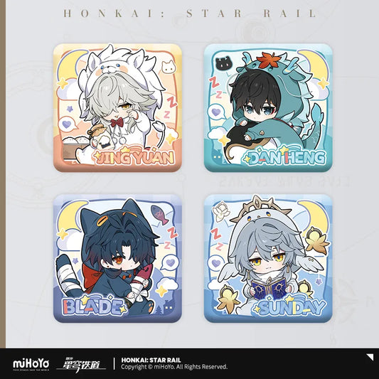 Honkai:Star Rail Boys Dorm Series Square Badge