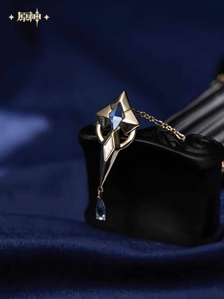 Genshin Impact Theme Impression Furina Brooch Set
